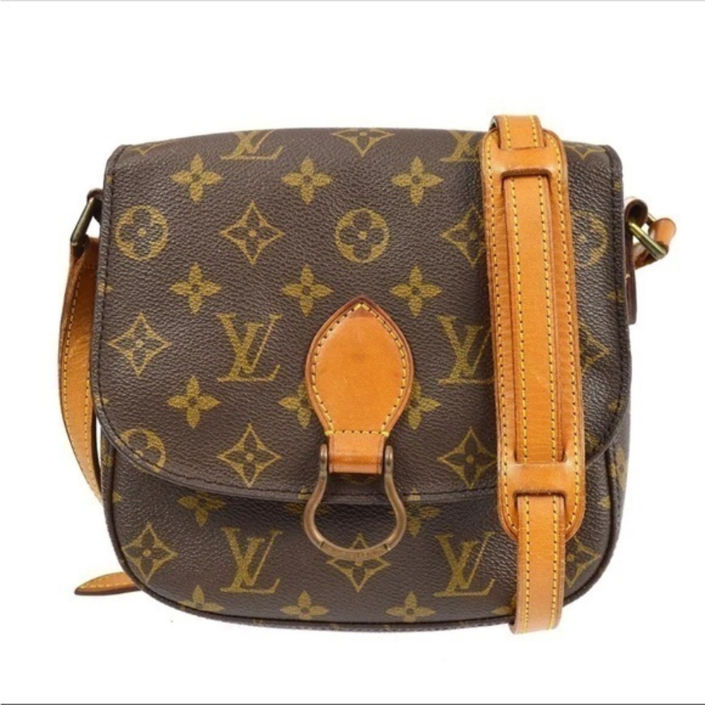Authentic Vintage LOUIS VUITTON SAINT CLOUD PM SHOULDER BAG PURSE MONOGRAM M5124